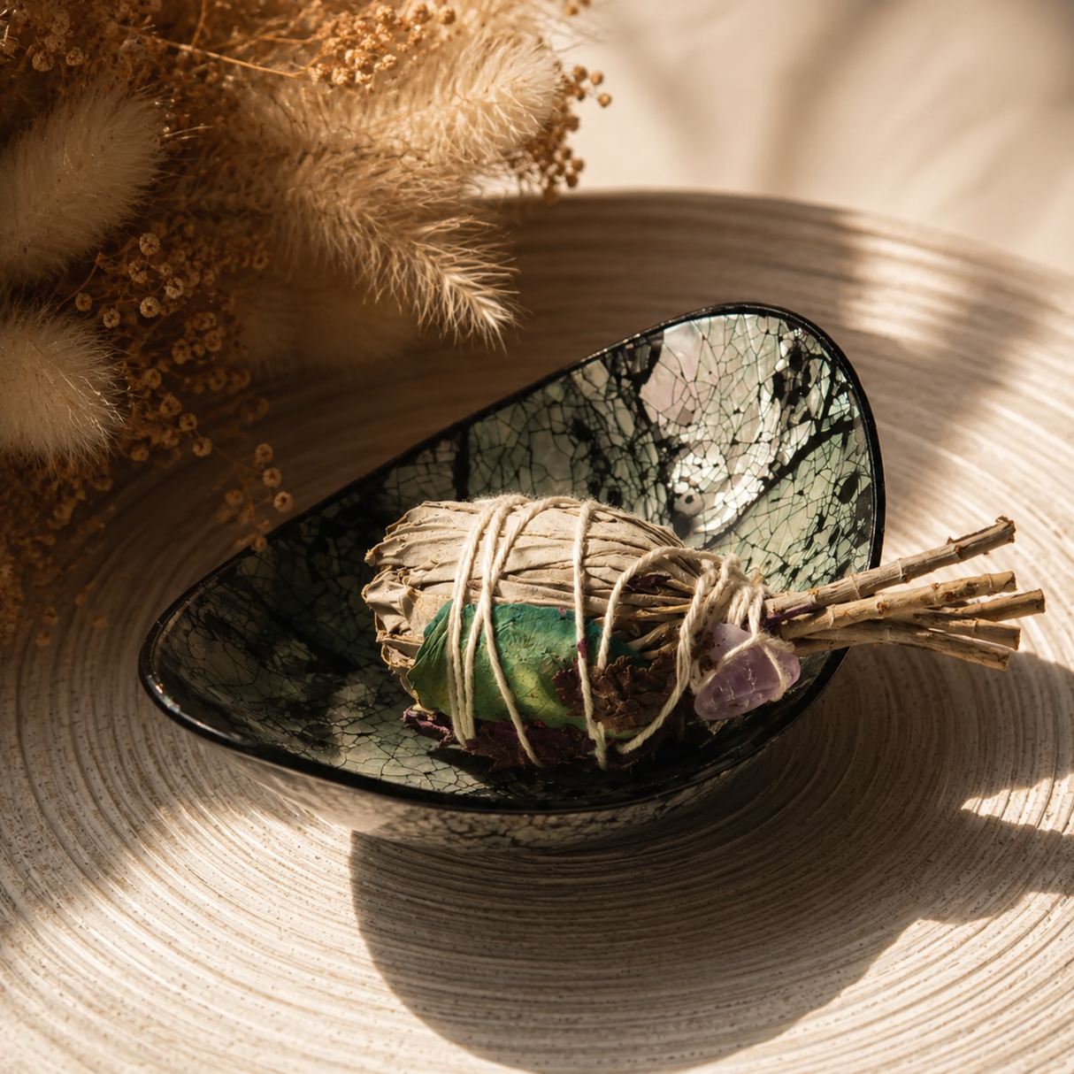 White Sage Bundle with Amethyst