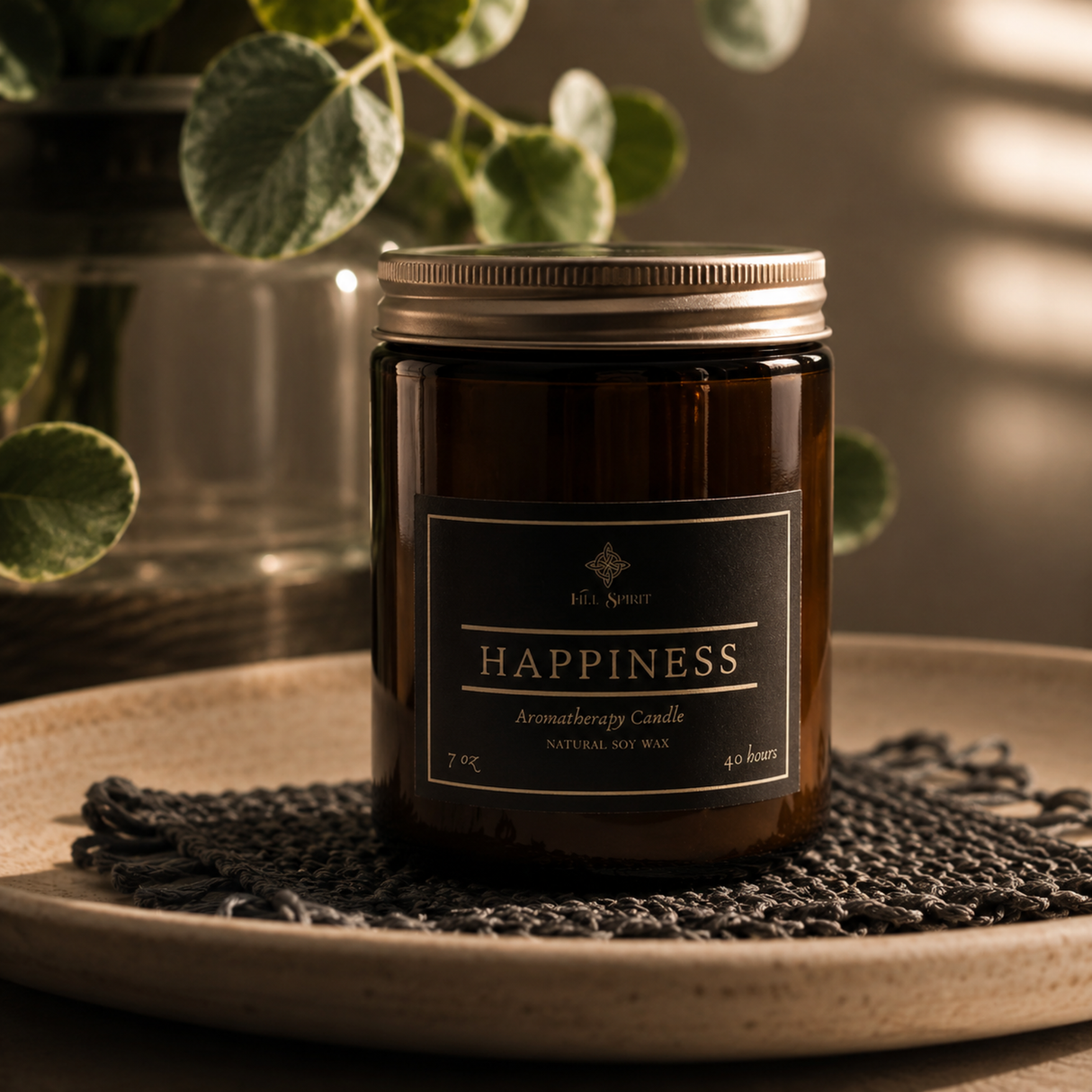 FiliSpirit Aromatheraphy Candle Happiness