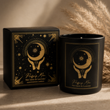 Manifestation Gemstone Candle Purifying Moon